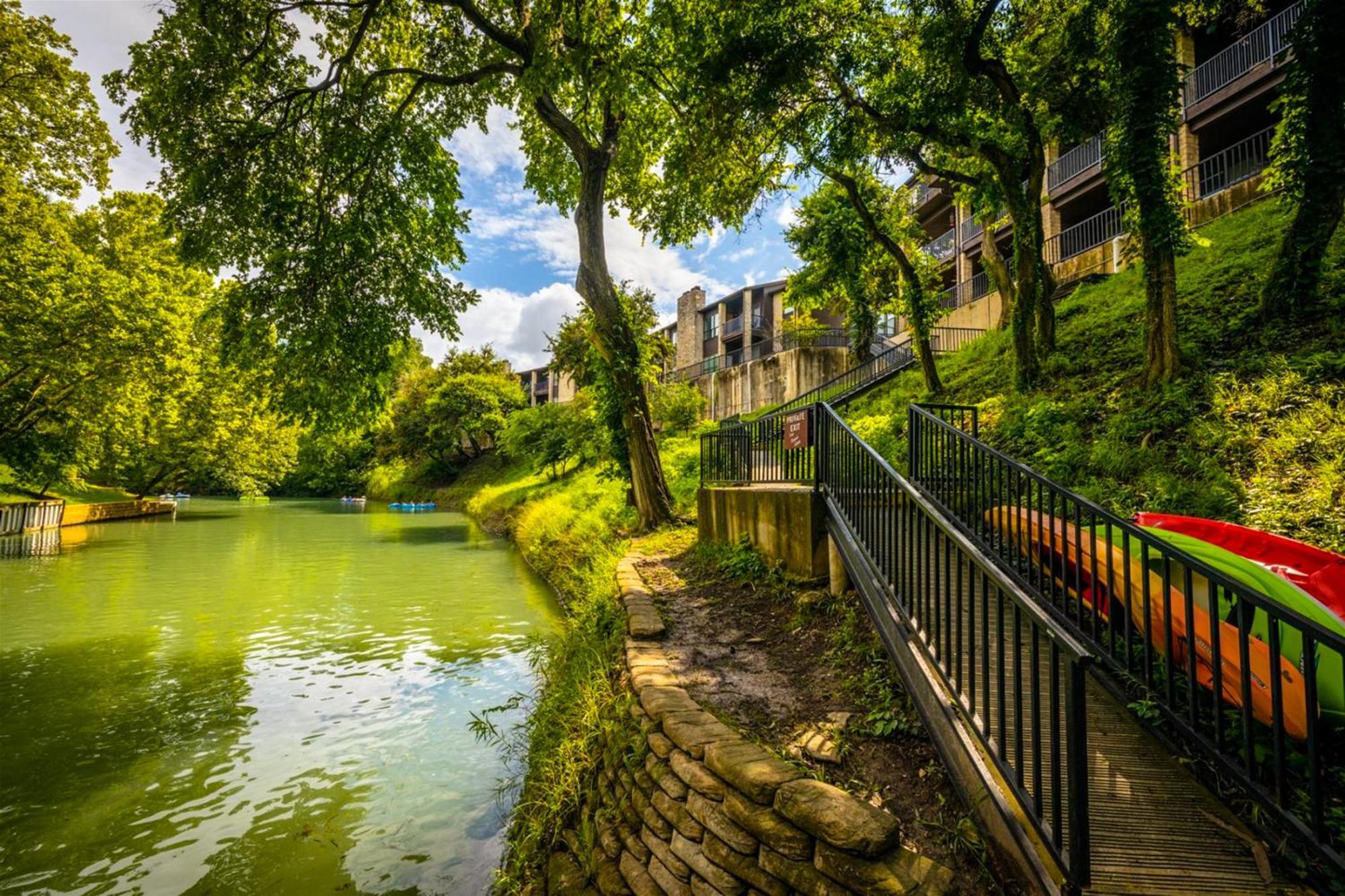 Water Wheel Resort Condo Resort New Braunfels Bagian luar foto